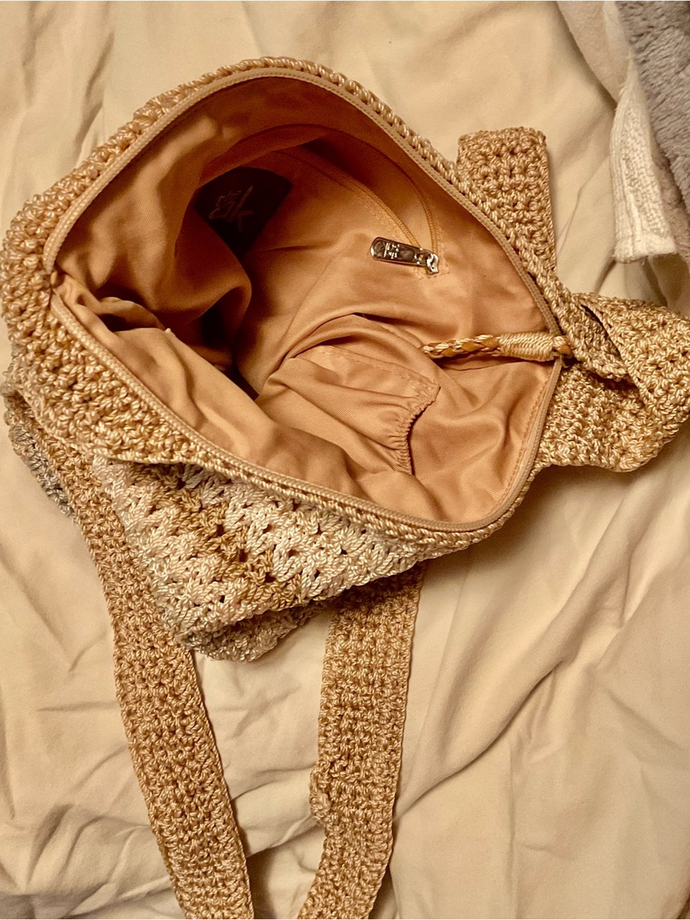 The Sak Hobo  Cream multi  Crochet Shoulder Bag - Picture 5 of 11